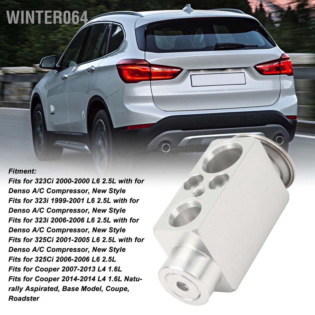 Winter064 Van Mở Rộng AC EX10151C Bộ Hạn Chế Dòng Chảy Khối Tĩnh Nhiệt Cho Cooper Countryman Paceman