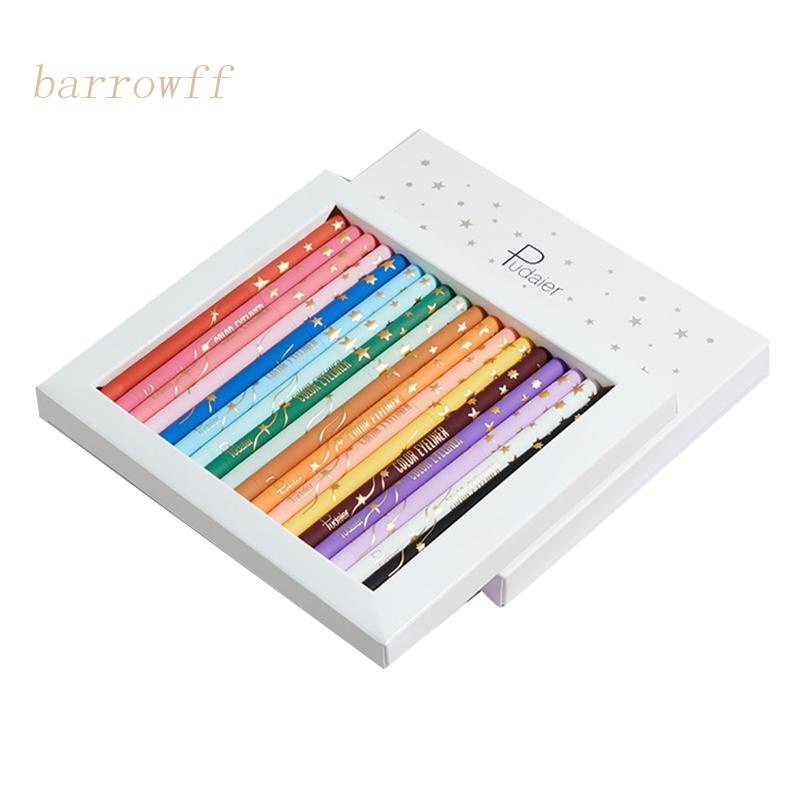 Bút Kẻ Mắt Nước Lâu Trôi Không Thấm Nước 18 Màu Sắc Chọn Lựa