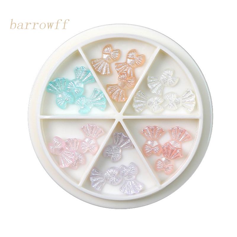 Miếng Dán Trang Trí Móng Tay Hình Nơ Xinh Xắn