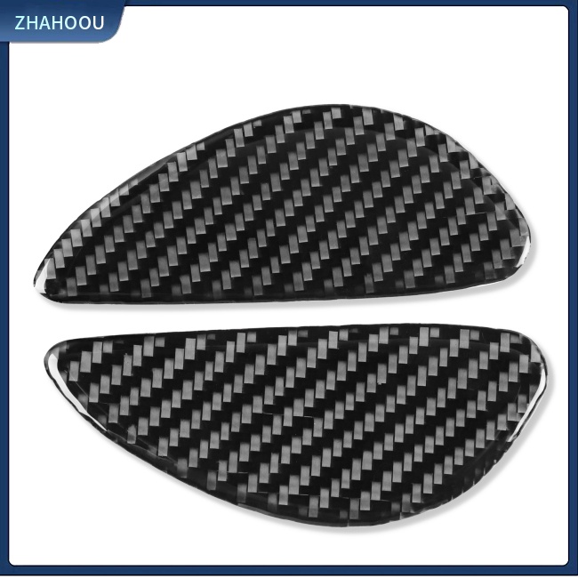 ☃Nhà Cửa☃ Bộ 2 Miếng Dán Đèn Xe Hơi Họa Tiết Sợi Carbon Sang Trọng Cho Infiniti Fx 2009-2013 Qx70 14 +