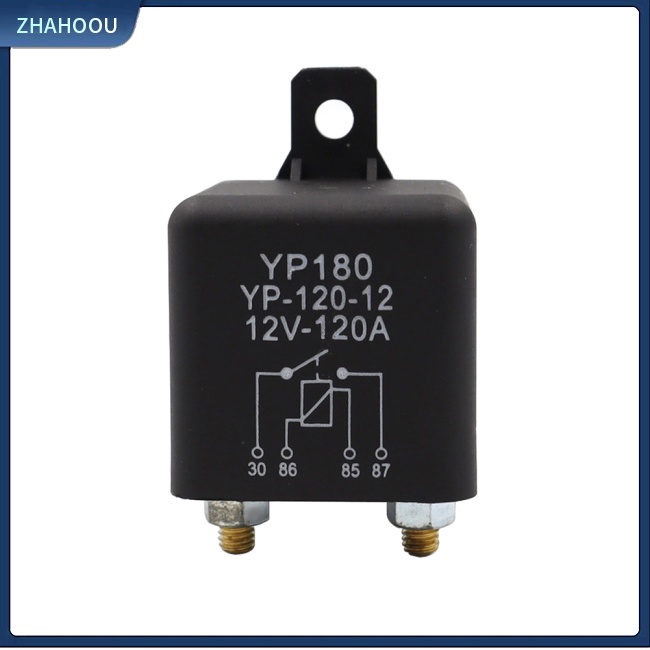 ☃Nhà Cửa☃ Bộ Rơ Le Khởi Động 12v 120a Kèm 4 Vòng Đệm Thiết Bị Đầu Cuối Cho Xe Tải Tàu Thuyền