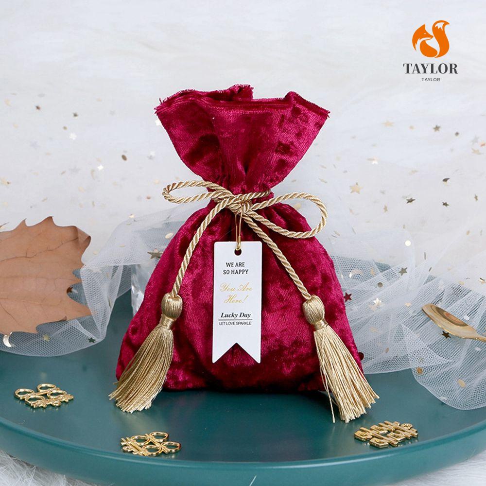Túi Quà TAYLOR1 Sáng Tạo|Túi Dây Rút Đựng Kẹo Cưới / Sinh Nhật / Sự Kiện