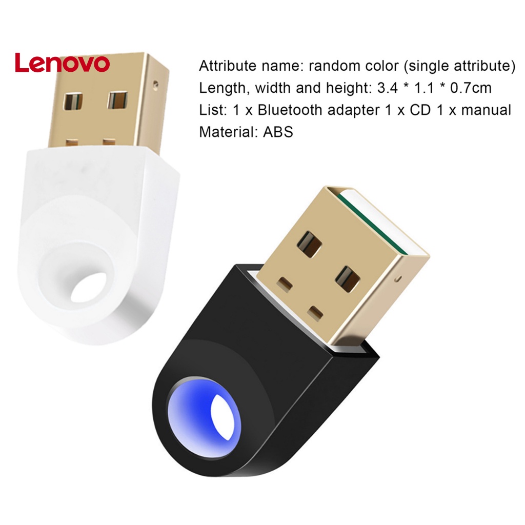 1 Bộ USB Nhận Tín Hiệu Bluetooth 5.1 Khoảng Cách Rộng Tương Thích Với Máy Tính