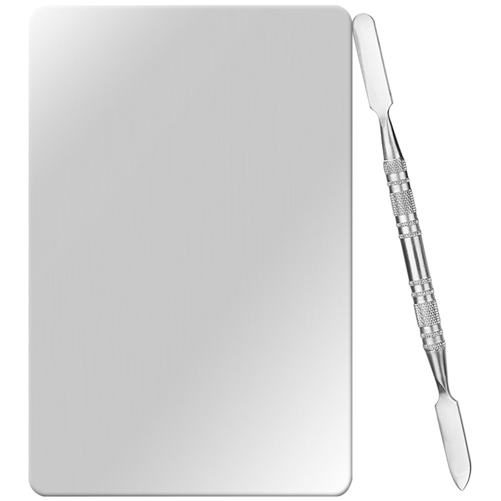 1 Bộ Khay Trộn Kem Nền Trang Điểm Chuyên Nghiệp Nhiều Màu Sắc