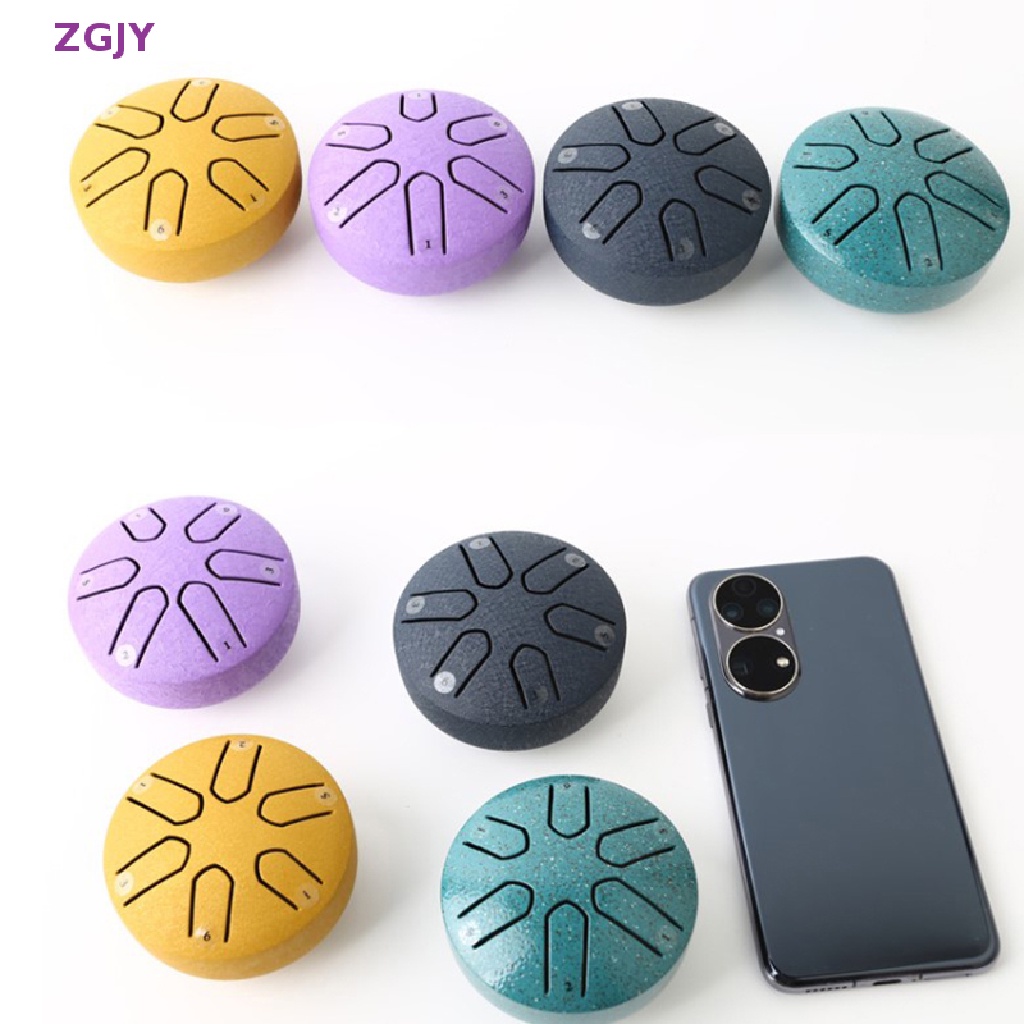 Trống ZGJY Mini 3 Inch 6 Tông Lưỡi Thép Dành Cho Người Mới Bắt Đầu