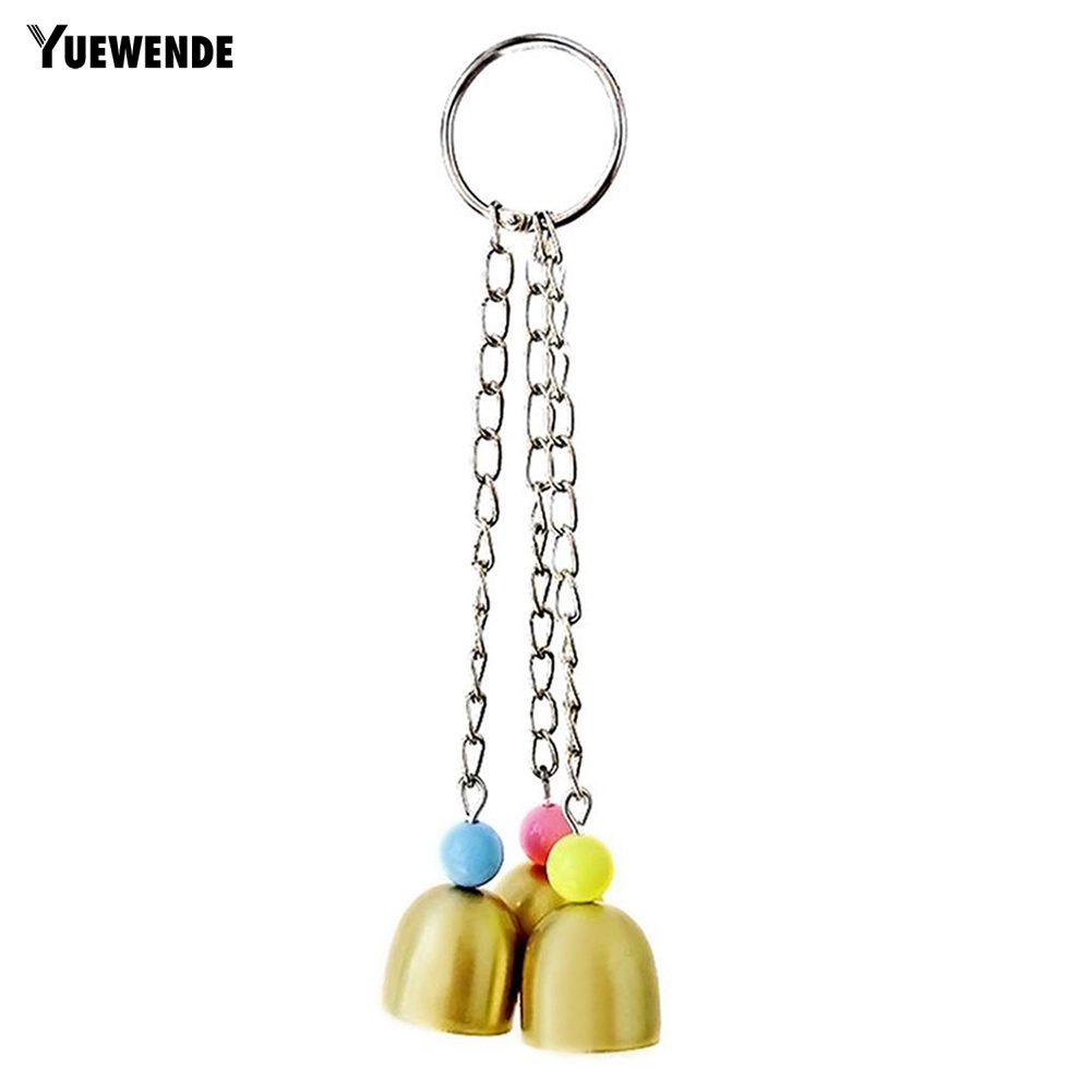 Đồ Chơi Treo 3 Chuông Kêu Vui Nhộn Dành Cho Chim Vẹt