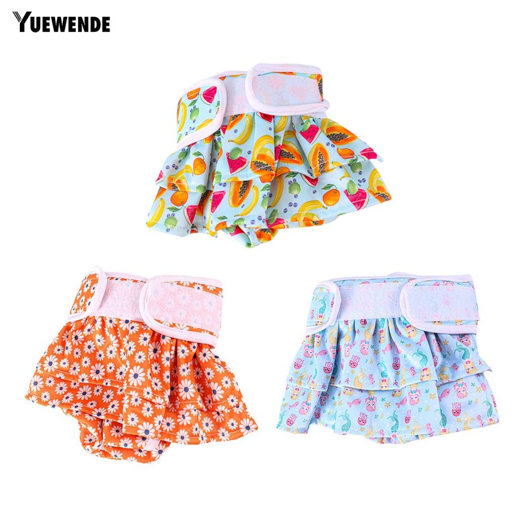 Tã Lót Mềm Mại Họa Tiết Hoa Xinh Xắn Dành Cho Cún Cưng