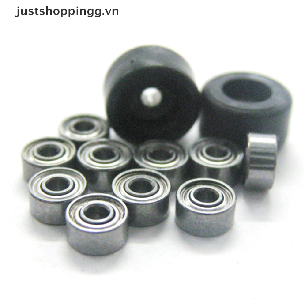 Set 4 Bánh Xe Bằng PU + Kim Loại Chuyên Dụng Cho Ván Trượt Ngón Tay