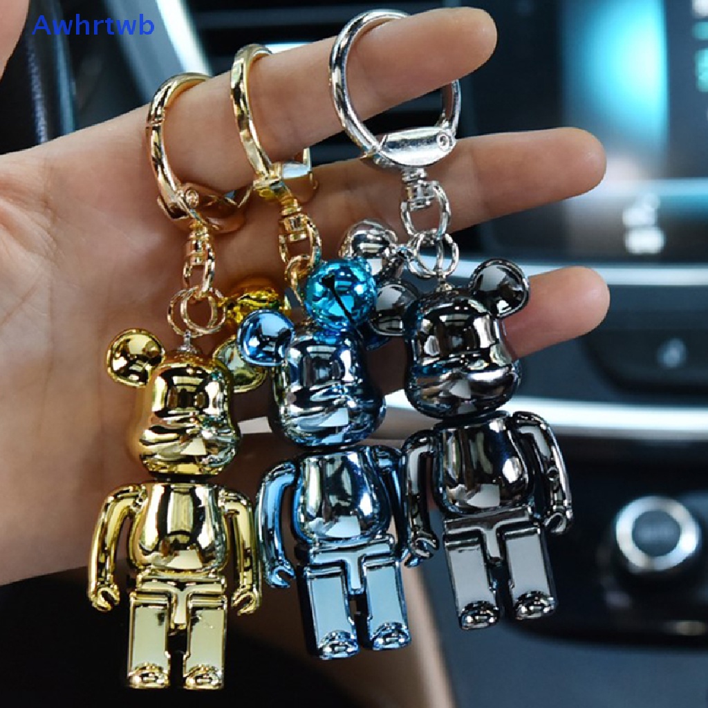 Móc Chìa Khóa Hình Gấu Bông Nhiều Màu Sắc Dễ Thương Mới