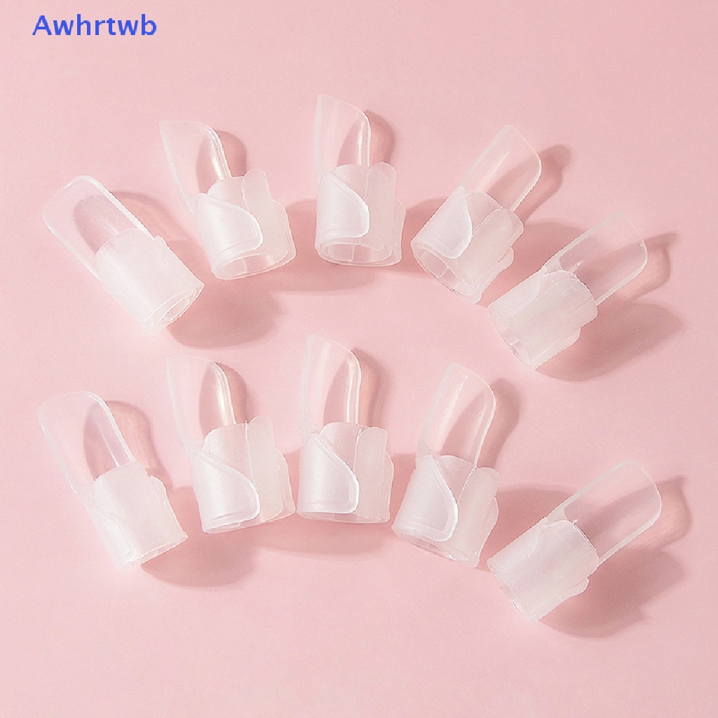 Set 10 Nắp Nhựa Bảo Vệ Móng Tay Mới