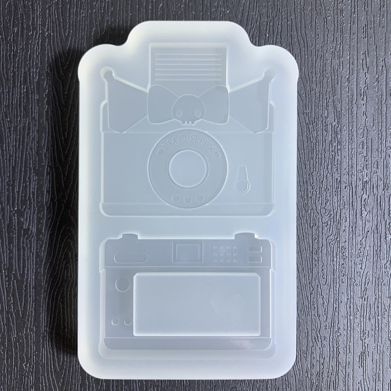 Khuôn Silicone Làm Móc Khóa Epoxy Resin DIY Tiện Lợi