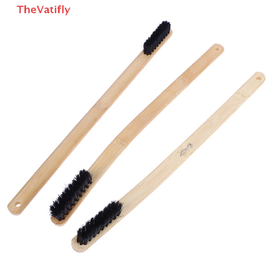 [Thevalifly] Bàn Chải Làm Sạch Vành Động Cơ Xe Hơi Và Trung Tâm Bằng Thép Có Tay Cầm Làm