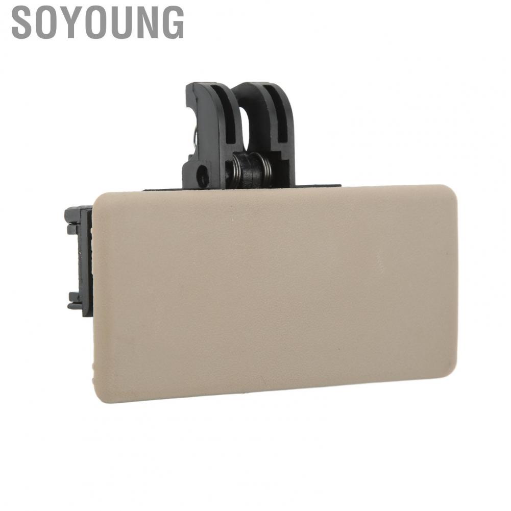 Soyoung Glove Box Latch Handle LR007073 Black Lightweight Colorfast Removable Flexible Replacement For Land Rover Freelander 2