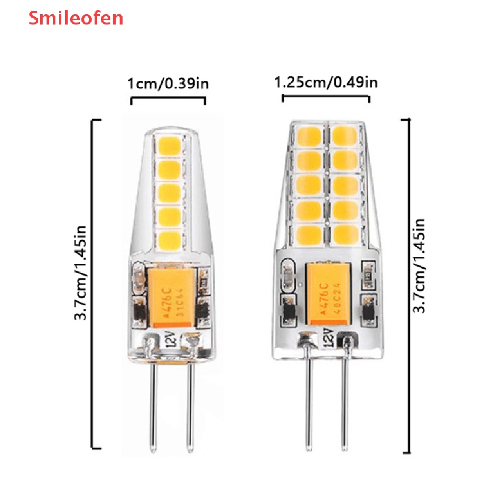 Bóng Đèn Led AC / DC12-24V 10LED / 20 Bóng Tiết Kiệm Năng Lượng Tiện Dụng