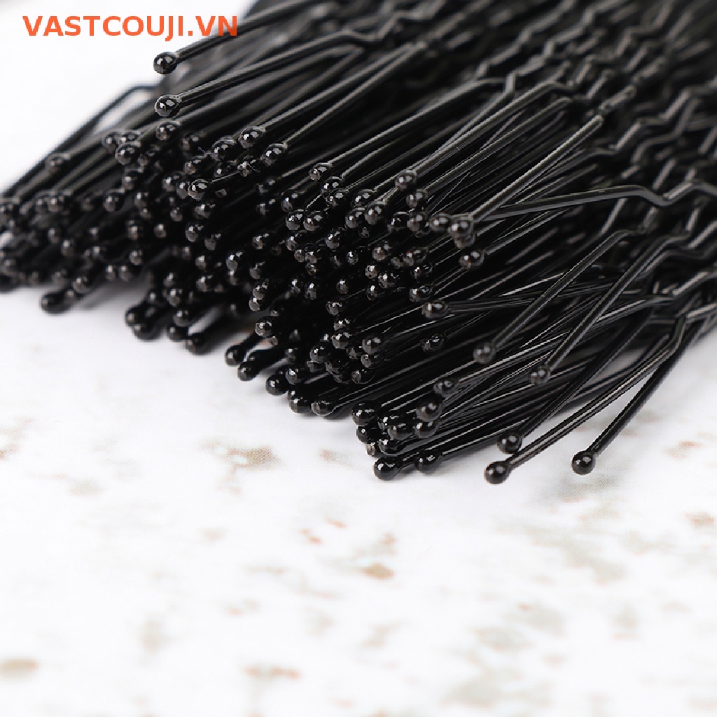 Set 50 Kẹp Tăm Chữ U Gợn Sóng Tạo Kiểu Tóc Cho Nữ