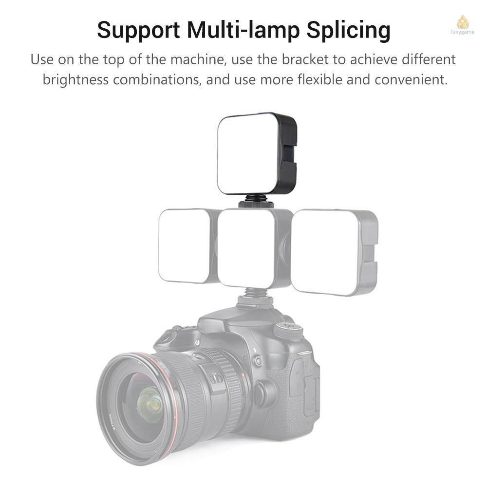 Đèn LED Chiếu Sáng Mini 5W 6500K 3 Ngàm Gắn Kèm Giá Đỡ Và Cốc Hút Chuyên Dụng Cho Phòng Họp Trực Tuyến / Phát Trực Tuyến