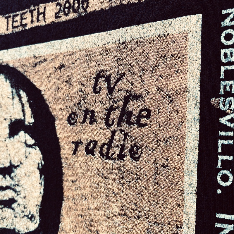 Xu Hướng Mới Nhất Thời Trang Cổ Điển Je-RY-TS Gods Áo Ngắn Tay In Phun Mực Trắng Phiên Bản Giới Hạn