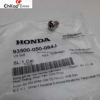 Vít 5 x 8 , ốc cổ pô dream wave future chính hãng honda 93500050084j