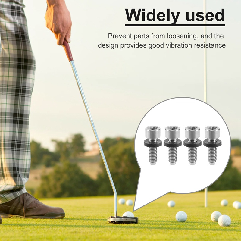 Bộ 4 Ốc Vít Gắn Gậy Đánh Golf Taylormade M1 M2 M3 M4 M5 SIM