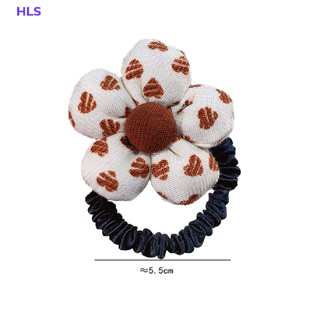 1 Dây Cột Tóc Hoa Hướng Dương Đáng Yêu Có Giá Đỡ Cho Bé