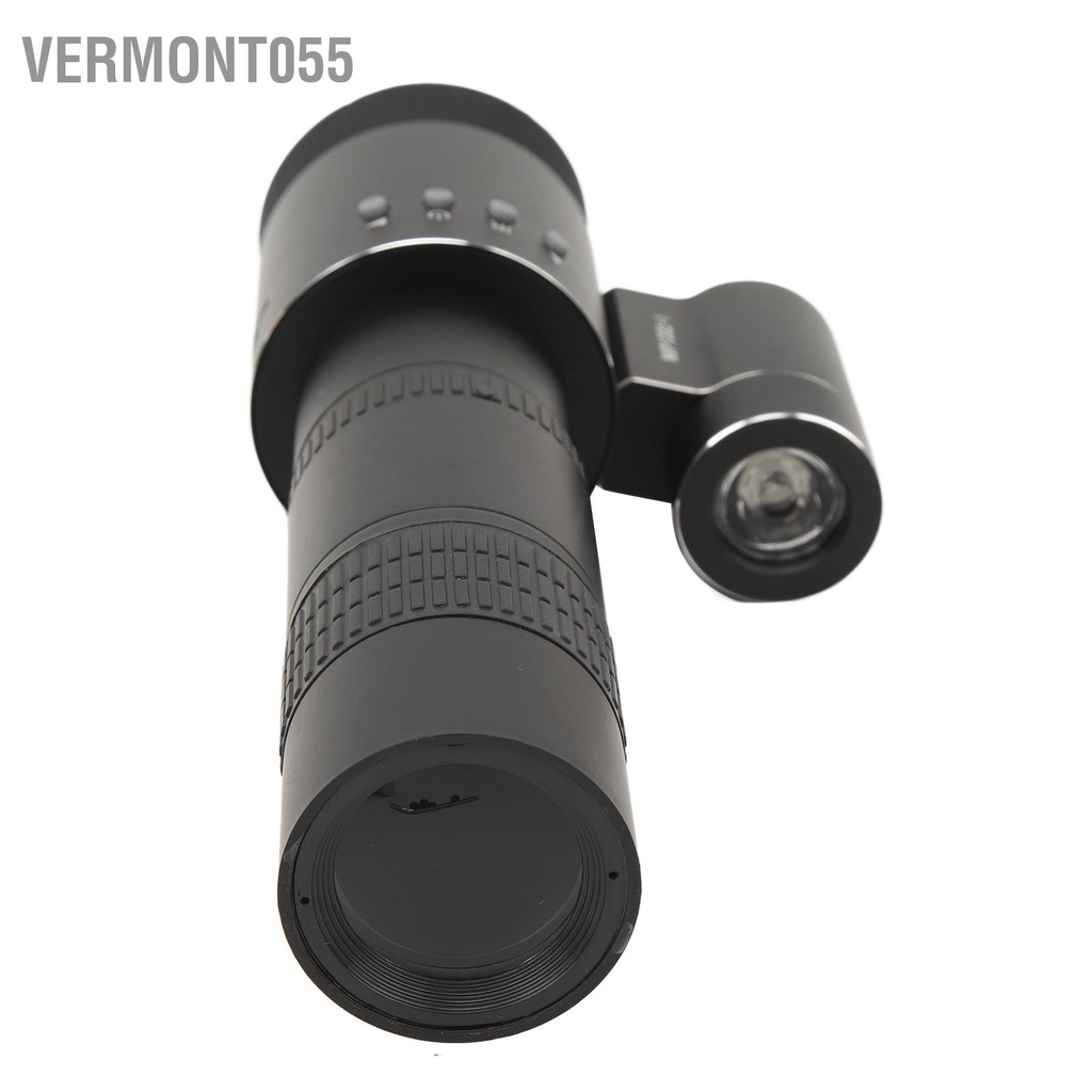 Vermont055 Thiết bị nhìn đêm một mắt Phạm vi hồng ngoại Kính thiên văn chéo di động HD ngoài trời 100‑240V NVP100C1