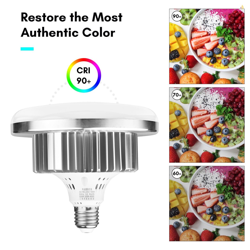 Bộ Bóng Đèn LED 150W32000-5000 500 # Chuyên Dụng Cho Chụp Ảnh