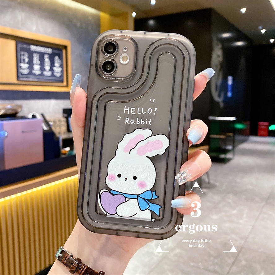 Ốp Điện Thoại Họa Tiết Gấu Hoạt Hình Cho iPhone 14 13 12 11 Pro Max 7 8 Plus SE2020 X XR Xs Max