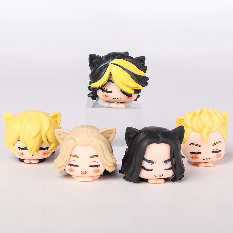 Set 5 Mô Hình Nhân Vật Phim Hoạt Hình Tokyo Revengers Ohiruneko Takemichi Mikey Baji Chifuyu Kazutora