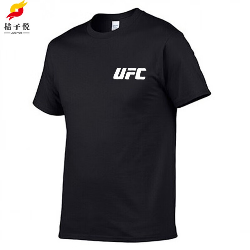 Áo Thun Đen In Hình Ufc Fighting Defender Thời Trang Xu Hướng Cho Nam Và Nữ