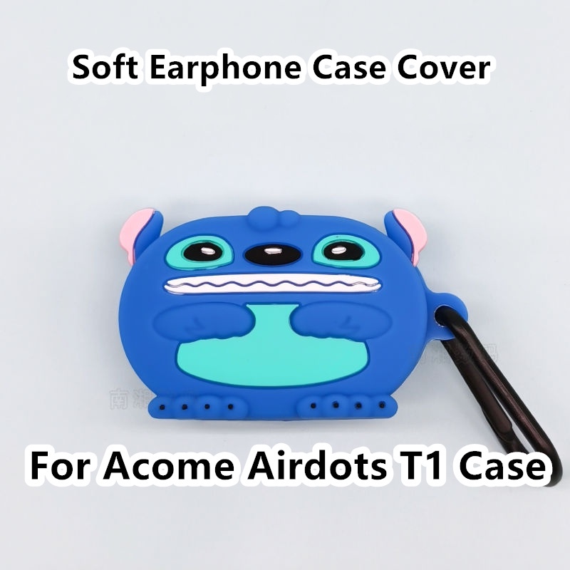 Vỏ Bảo Vệ Hộp Sạc Tai Nghe Acome Airdots T1 Acome Airdots T1 Hình Gấu Bánh Quy Dễ Thương