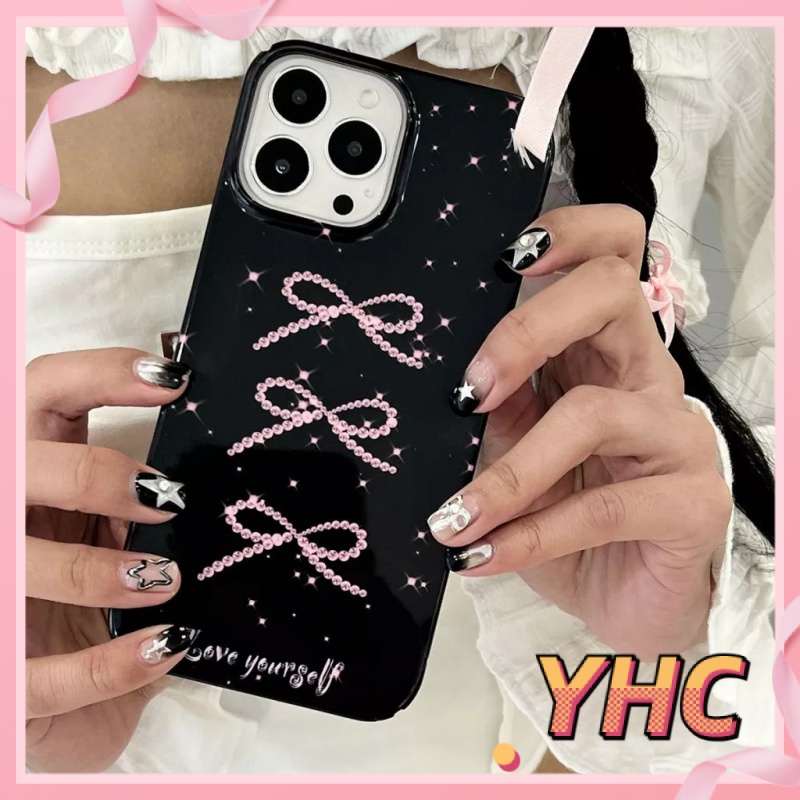 Ốp lưng phone Nơ màu hồng bằng tiếng Anh chống rơi thạch vỏ mềm áp dụng Cho iPhone 6 / 6S / 6splus / se / 7 / 7plus / 8 / 8plus / X / xs / xsmax / 11 / 12 / 13 / 14/pro max-513