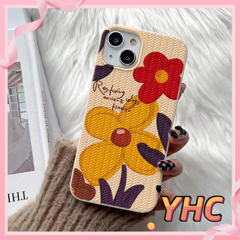 Ốp lưng iPhone Sáng tạo mới bó hoa nhỏ dệt vỏ mềm áp dụng Cho iPhone 6 / 6S / 6splus / se / 7 / 7plus / 8 / 8plus / X / xs / xsmax / 11 / 12 / 13 / 14 / Plus/pro max-606