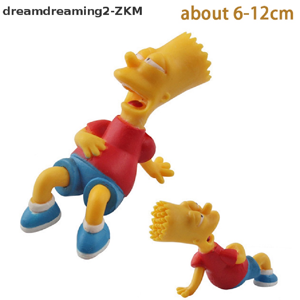 [Dreaming] Đồ Chơi Búp Bê Hoạt Hình Simpsons Disney Vui Nhộn Trang Trí Quán Bart [zkm]
