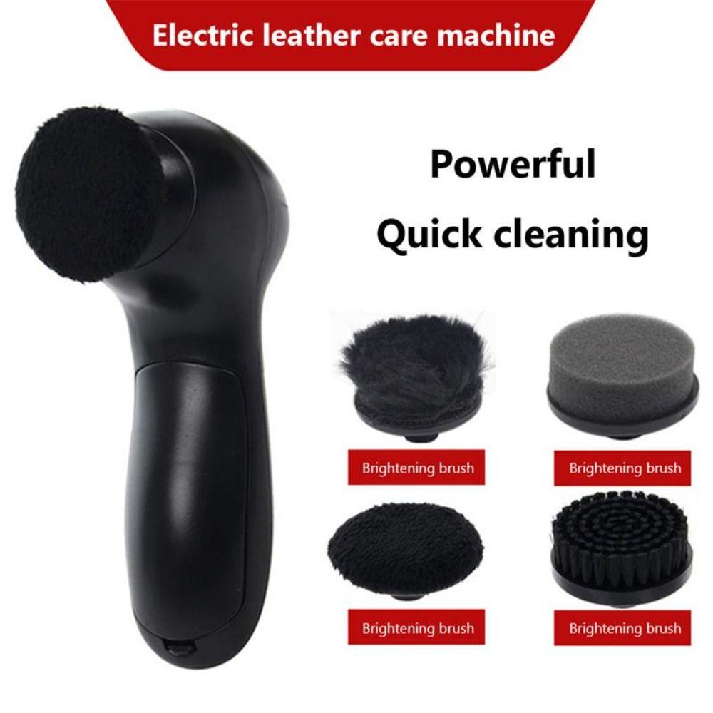 Bàn Chải Chà Giày Đánh Bóng Sử Dụng Pin Tiện Lợi