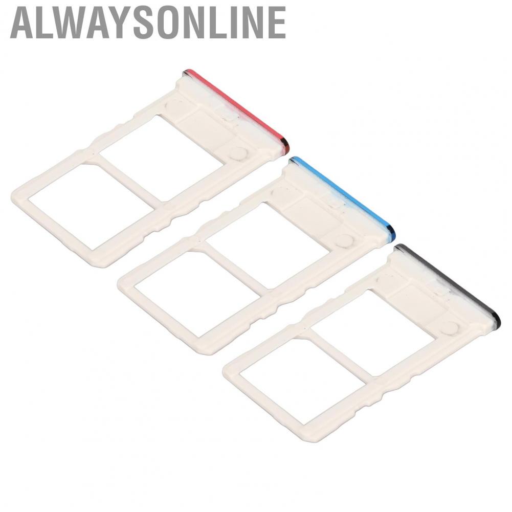 Alwaysonline SIM Card Holder  Tray Plastic Closely Fit Accurate Size for Mobile Phone