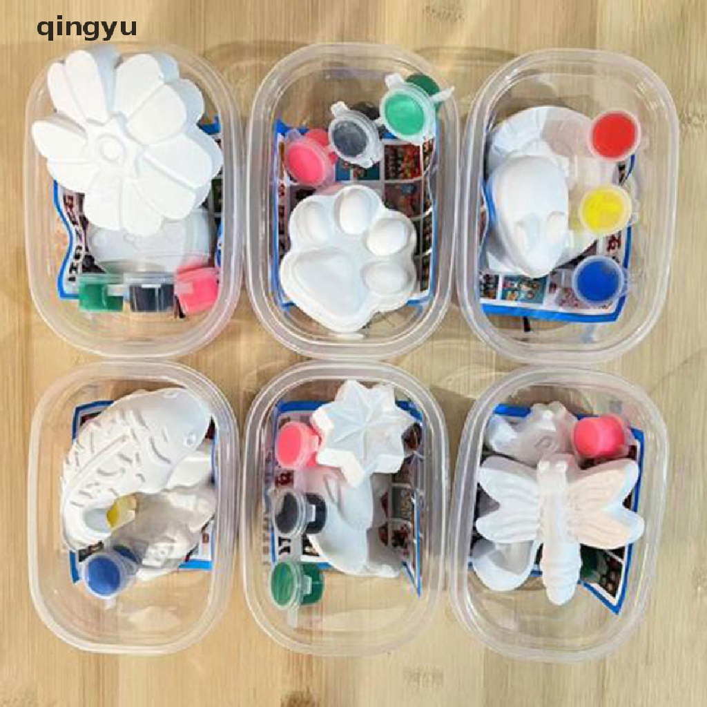 Móc Khóa Búp Bê Thạch Cao Sơn Thủ Công Chuyên Nghiệp DIY Sáng Tạo Dành Cho Trẻ Em