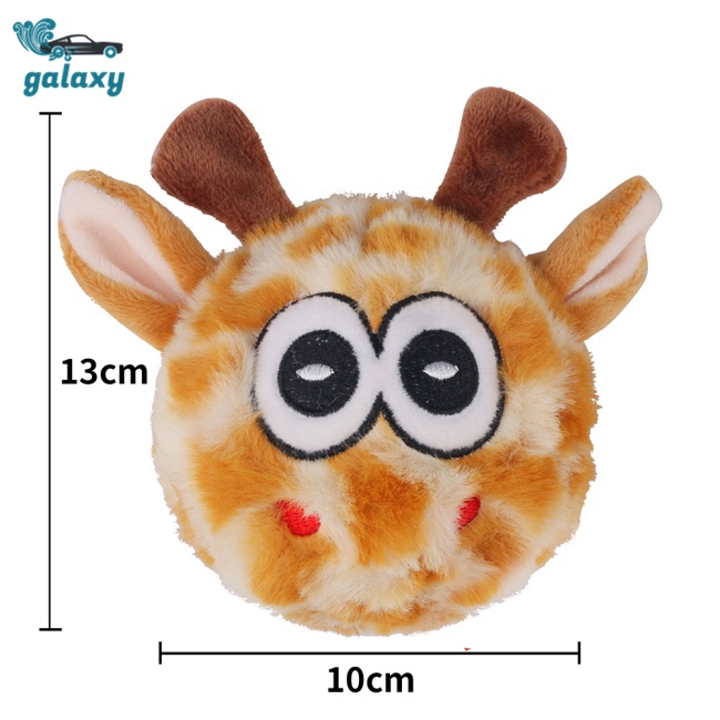 Galaxy Đồ Chơi Nhồi Bông 2 Trong 1 Mềm Mại Chống Cắn Làm Sạch Răng Cho Thú Cưng