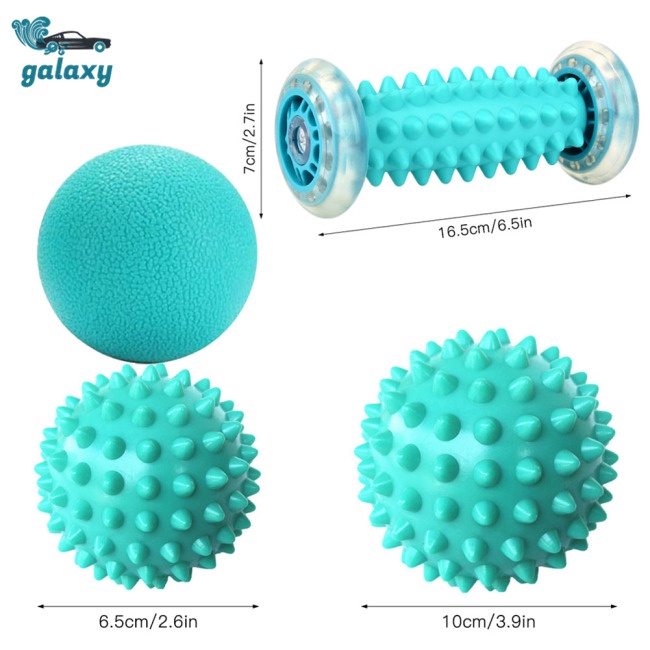 Galaxy Bóng Lăn Mát Xa Cơ Chân / Tay / Lưng Di Động Hỗ Trợ Luyện Tập Yoga