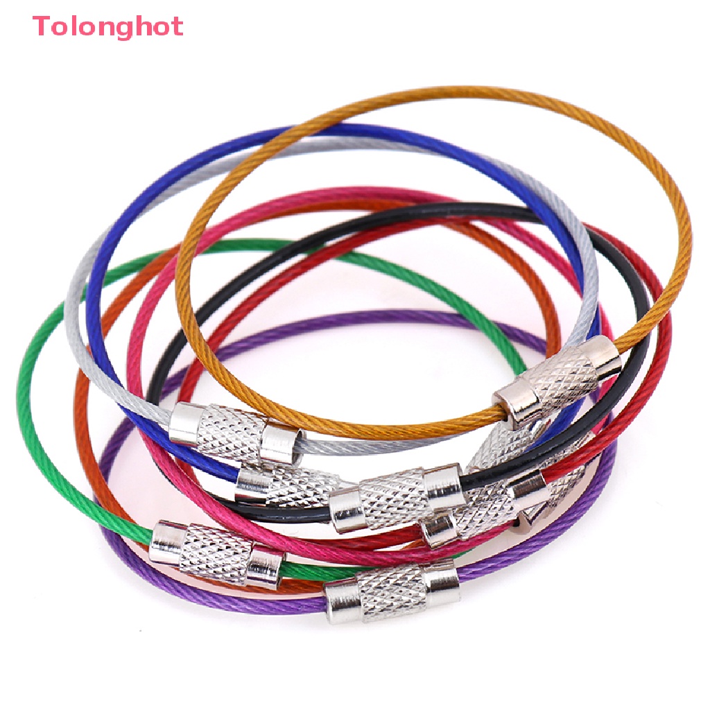 Set 10 Vòng Inox 1.5 * 150mm Móc Khóa Tiện Dụng