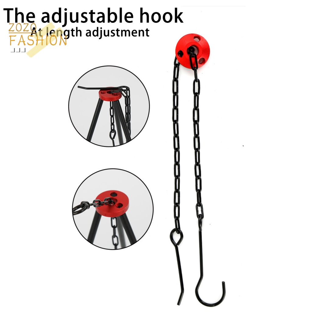 1 Bộ Giá Đỡ Ba Chân Cắm Trại Chống Trượt Có Thể Gấp Gọn Tiện Dụng