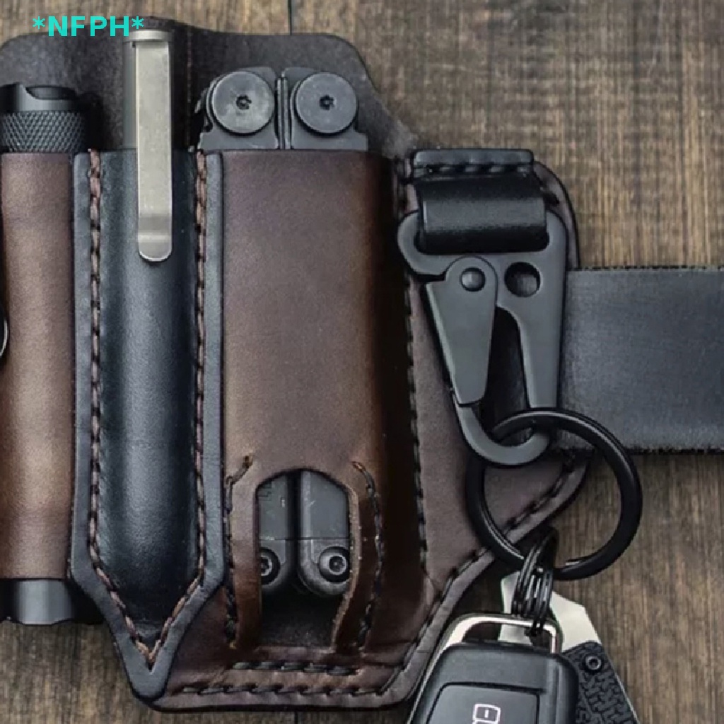 Nfph &gt; Túi Da Đeo Hông Đựng Dụng Cụ Đa Năng Edc Mới
