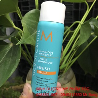 Gôm xịt giữ nếp linh hoạt Moroccanoil Luminous Hairspray 75ml (2026)