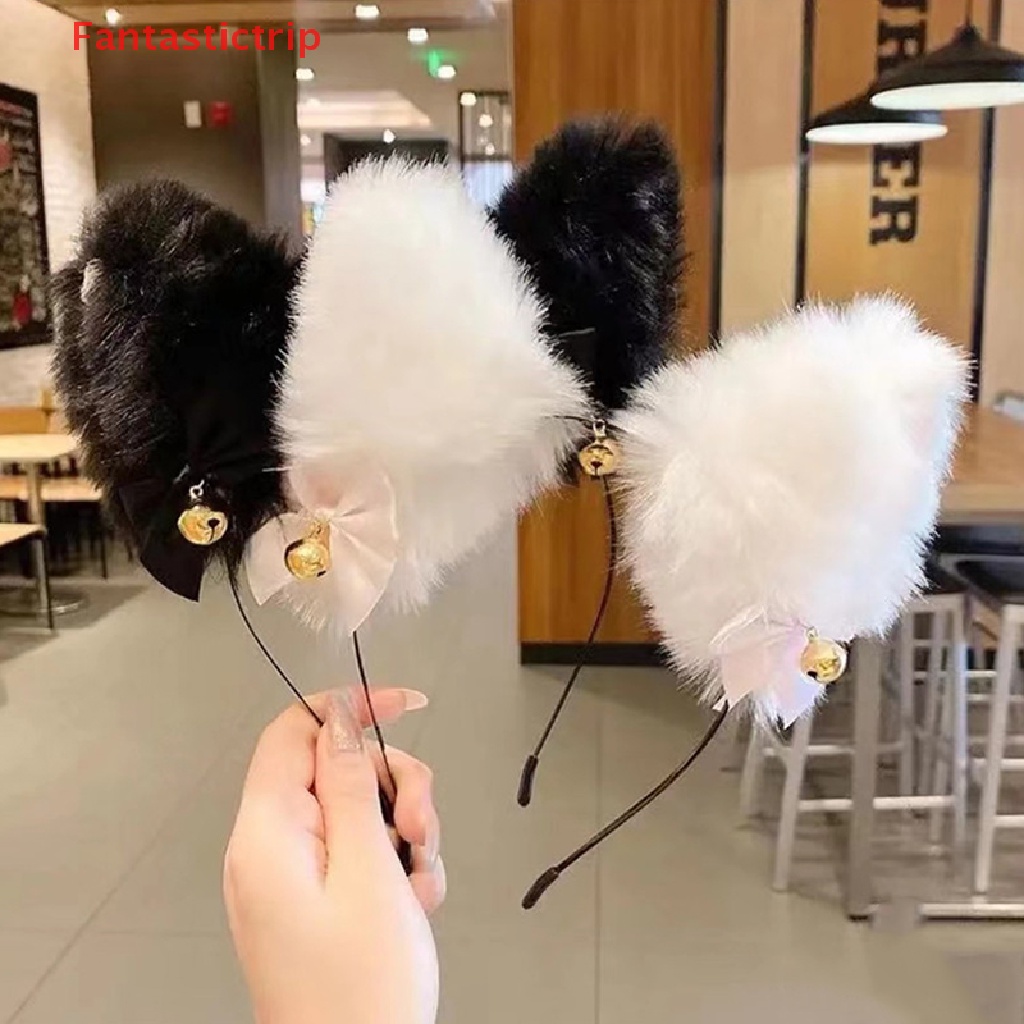 Cài Tóc Hình Tai Cáo Có Đèn Dùng Hóa Trang Tiệc Halloween Cho Nữ