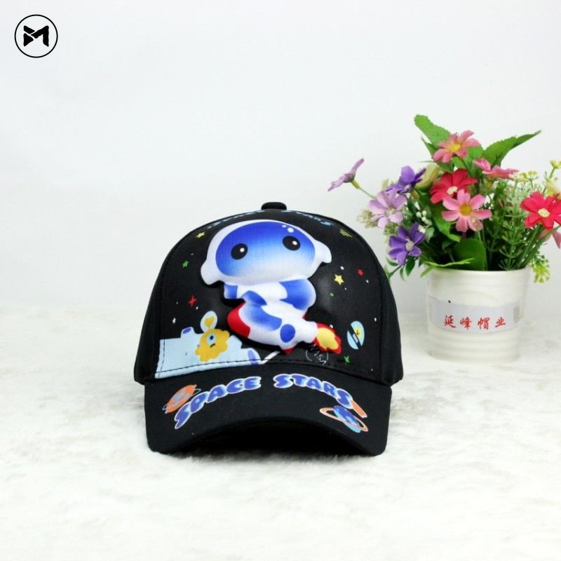 Mũ Lưỡi Trai Chống Nắng Họa Tiết Hoạt Hình Thời Trang 2023 Cho Bé Trai (2-6 Tuổi)