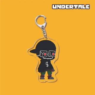 Móc Khóa Acrylic Hình Nhân Vật Game Undertale