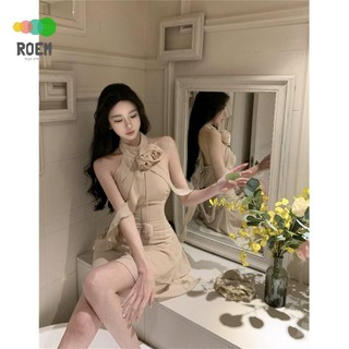 Đầm Hai Dây Dáng Ngắn Thời Trang Mùa Hè Xinh Xắn Cho Nữ
