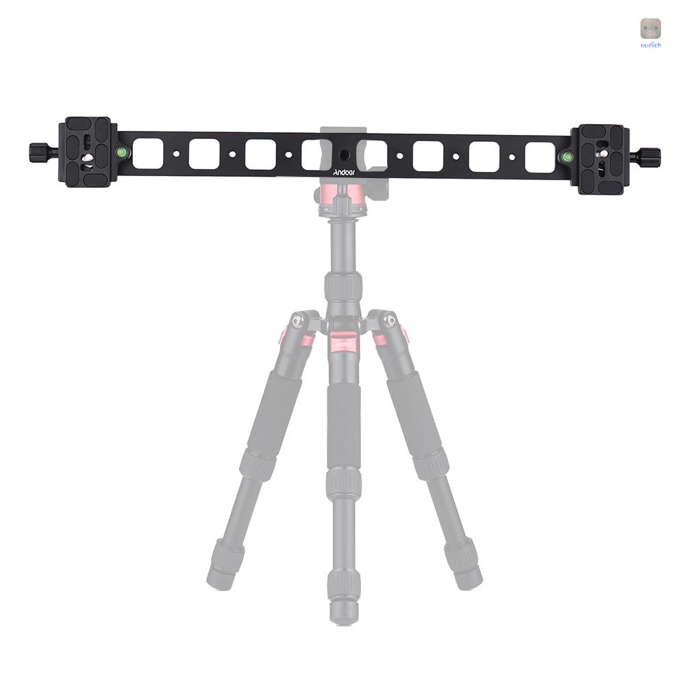 Tấm Trượt Máy Ảnh Andoer PU-480 Tháo Lắp Nhanh Bằng Hợp Kim Nhôm Cho Đầu Bi