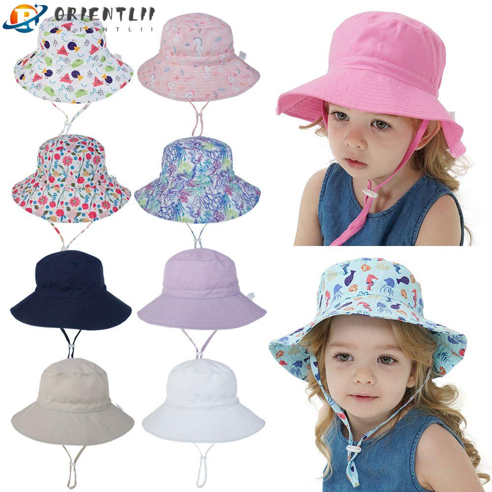 Mũ Bơi Rộng Vành Chống Tia UV Dành Cho Bé 0-8 Tuổi