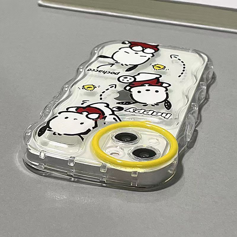 ✅Ốp Điện Thoại Trong Suốt Họa Tiết Hoạt Hình Chú Chó Pacha Dễ Thương Cho Apple pro / xs8p / xr11 1412promax13