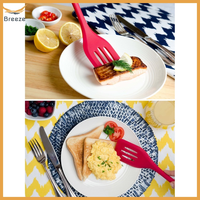 Bộ 5 Dụng Cụ Nấu Ăn Bằng Silicone Chống Dính Chịu Nhiệt Kèm Dụng Cụ Đánh Trứng Tiện Lợi